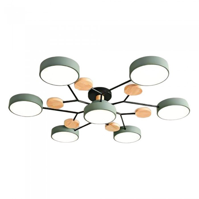 Contemporary Scandinavian LED Ceiling Light – Chic & Eco-Friendly