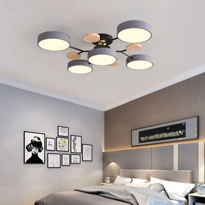 Contemporary Scandinavian LED Ceiling Light – Chic & Eco-Friendly
