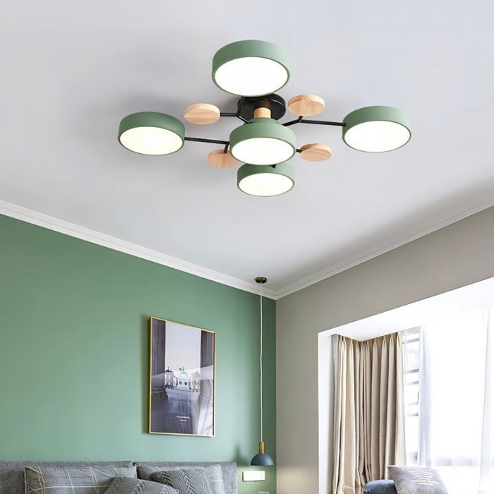 Contemporary Scandinavian LED Ceiling Light – Chic & Eco-Friendly