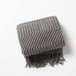 Knitted Sofa Blanket in Stylish Design