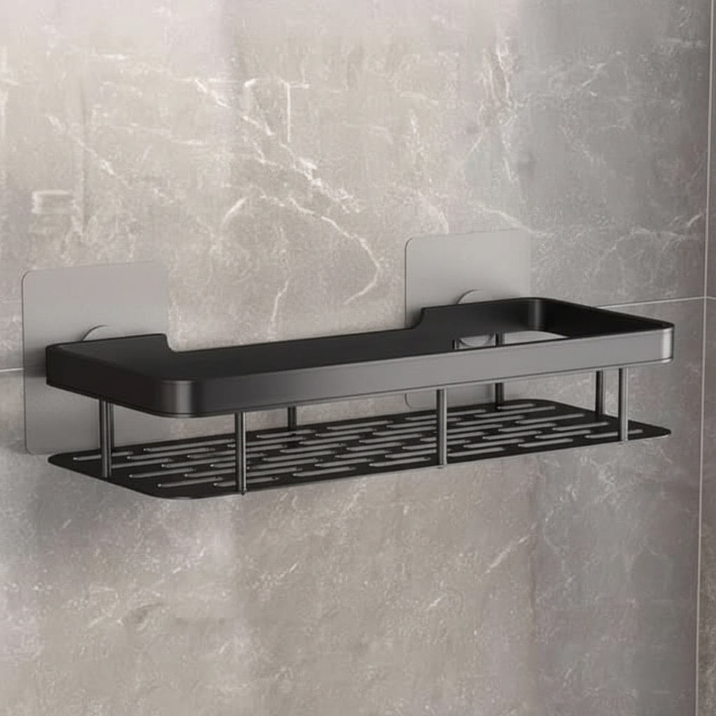 Adhesive Bathroom Shelf – Drill-Free & Stylish for Any Bathroom