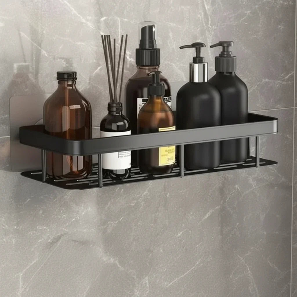 Adhesive Bathroom Shelf – Drill-Free & Stylish for Any Bathroom