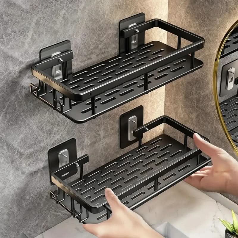 Adhesive Bathroom Shelf – Drill-Free & Stylish for Any Bathroom