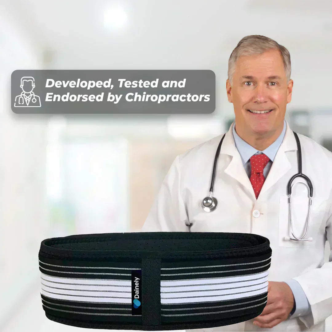 Lumbar & SI Joint Support Belt - Targeted Compression & Stability