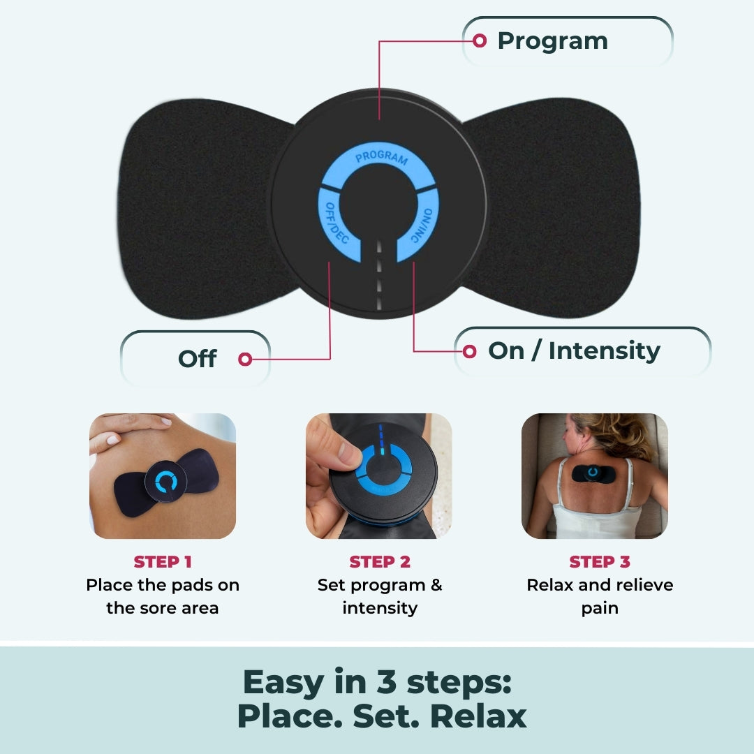 Deep Muscle Relief NMES Massager for At-Home Use