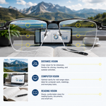 Glasses for Clear Vision at All Distances