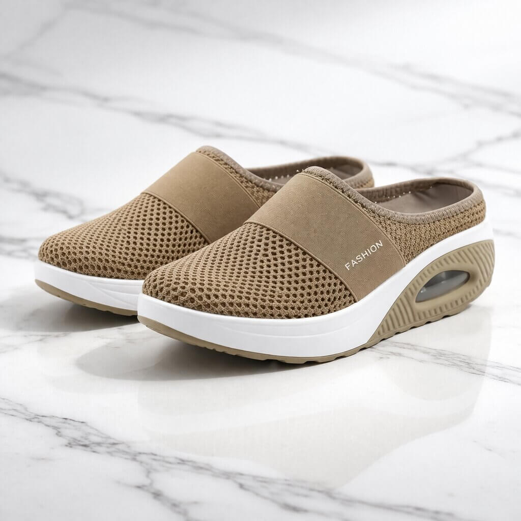 Orthopedic Slip-On Slippers | Wide Home Shoes