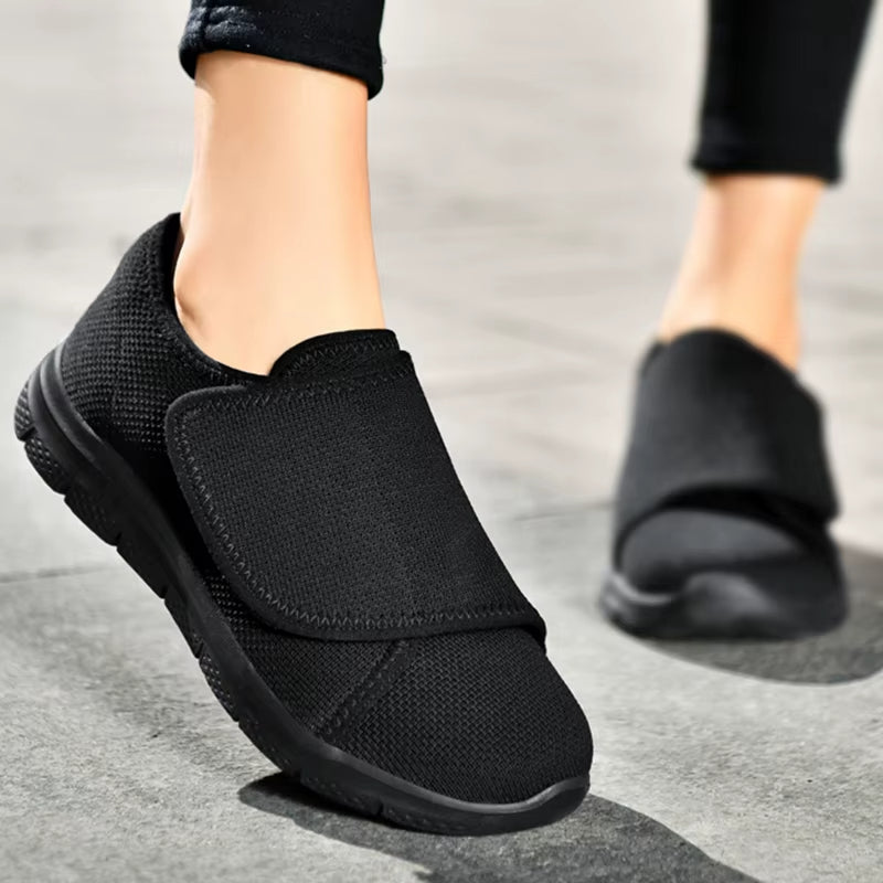 Comfortable Support Shoes - Adjustable Wide Fit for Improved Foot Comfort