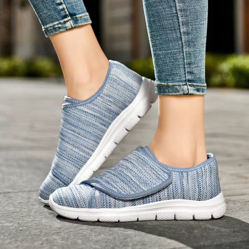 Comfortable Support Shoes - Adjustable Wide Fit for Improved Foot Comfort