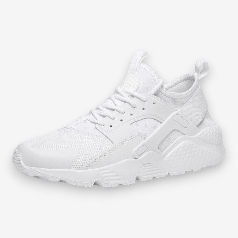Breathable Mesh Lace-Up Sneakers with Non-Slip Sole