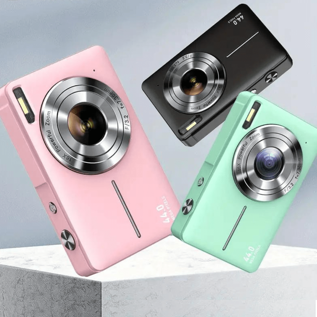 Vintage Digital Camera | 1080p Video and HD Photos | Compact Design
