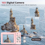 Vintage Digital Camera | 1080p Video and HD Photos | Compact Design