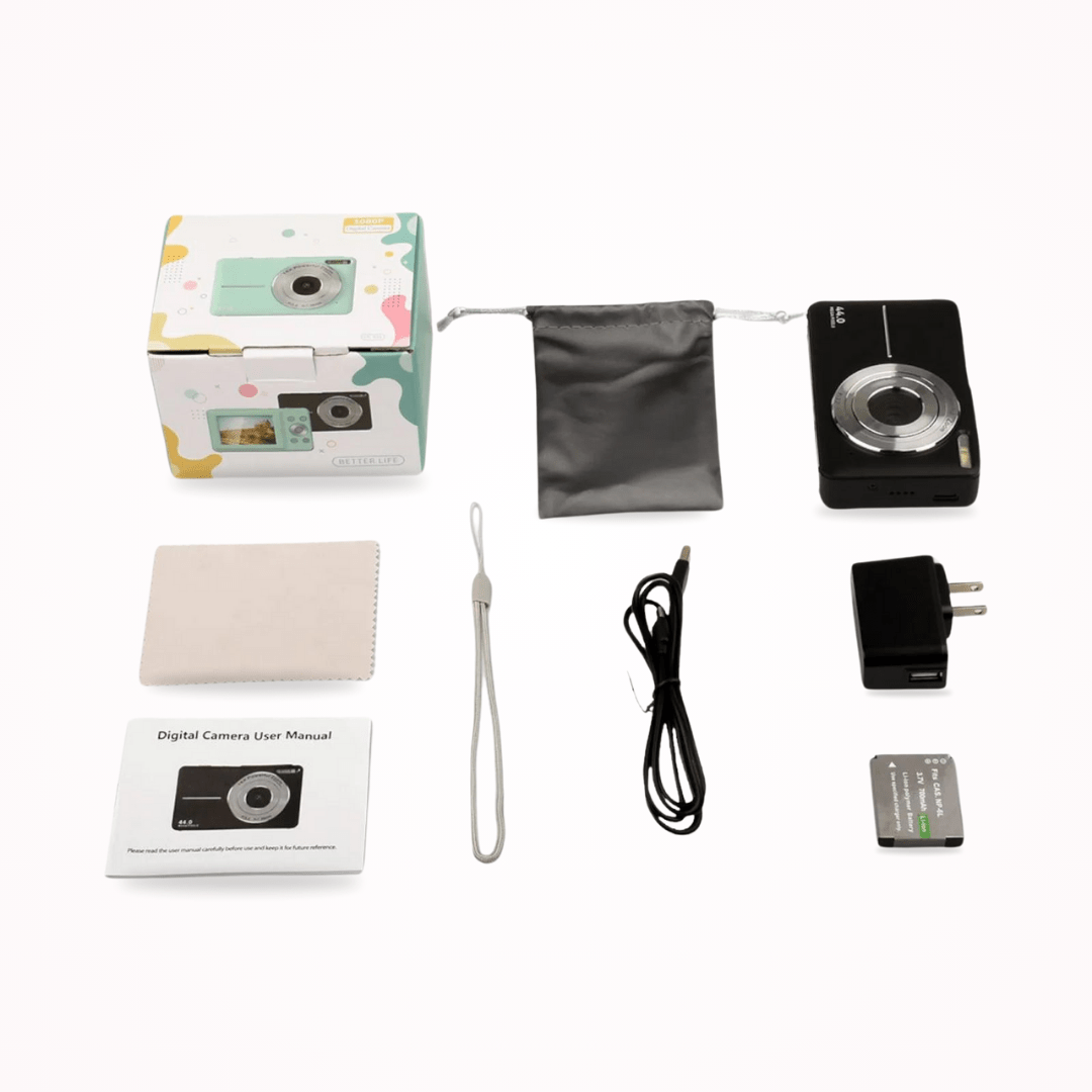 Vintage Digital Camera | 1080p Video and HD Photos | Compact Design