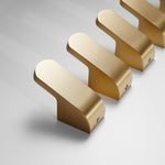 Modern Golden Brass Robe Wall Hooks