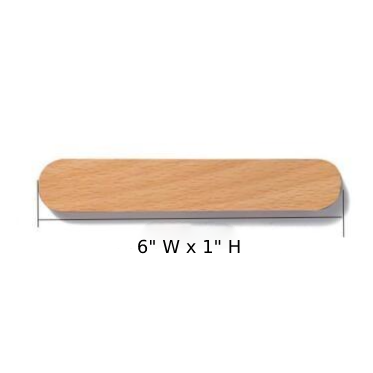 Magnetic Wooden Key Holder Wall Organizer