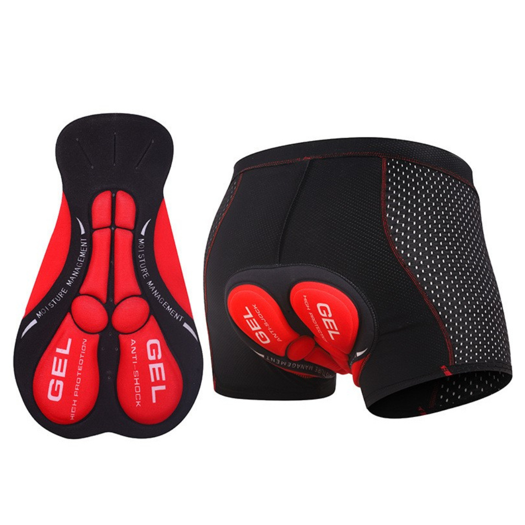 Unisex Cycling Shorts | Gel Padded Bike Shorts | Bicycle Underwear