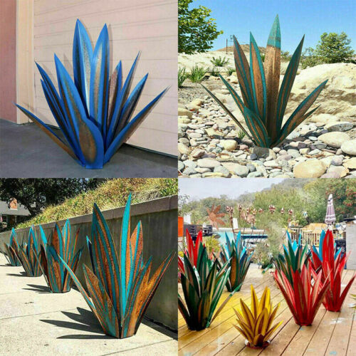 Waterproof Eternal Agave Rustic Sculpture | 50% DISCOUNT
