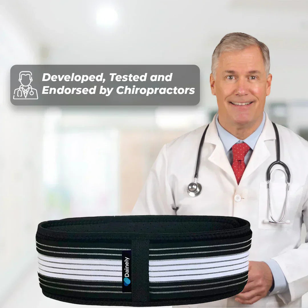 Back and Hip Pain Relief Belt for Sciatica