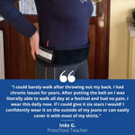 Back and Hip Pain Relief Belt for Sciatica