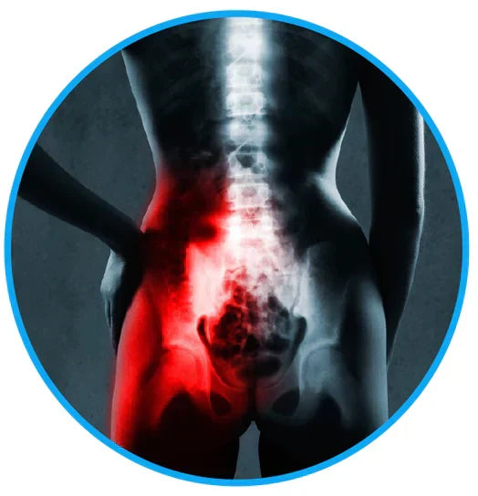 Back and Hip Pain Relief Belt for Sciatica