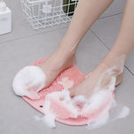 Foot and Body Scrubbing Mat for Shower Use