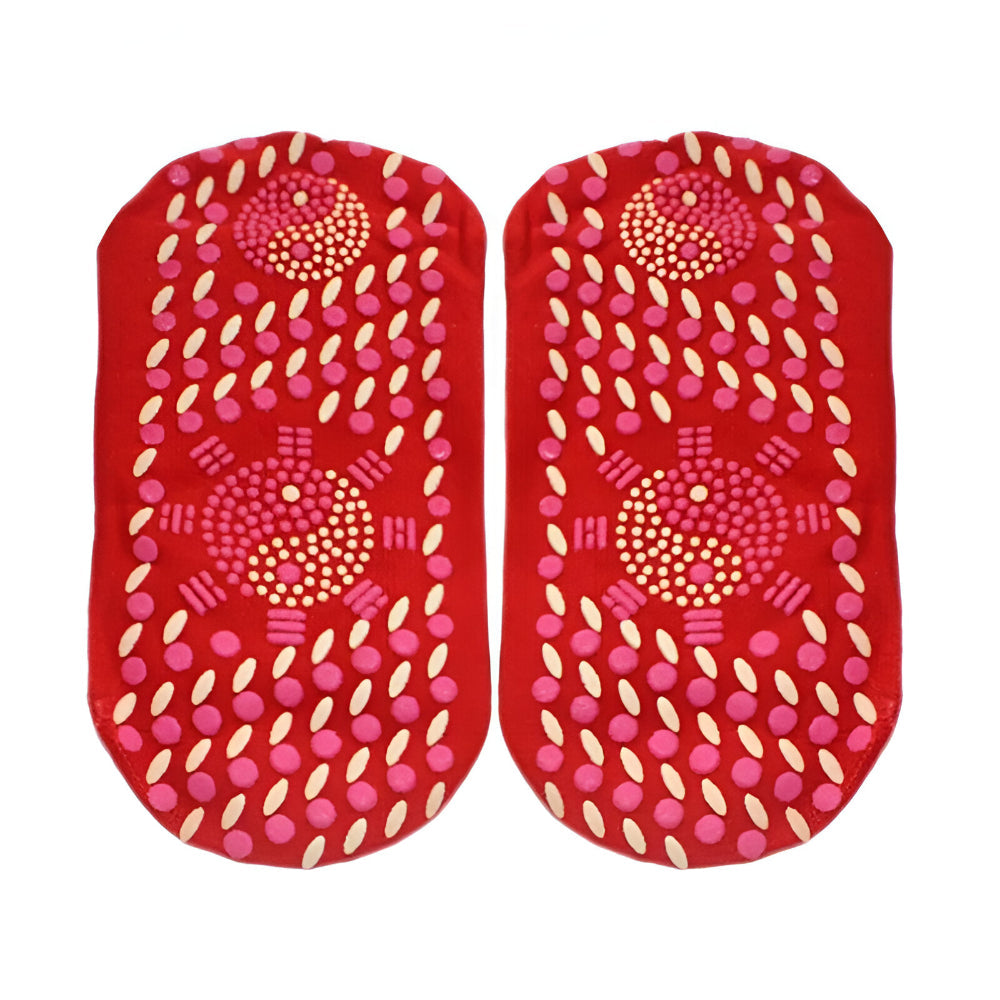 Compression Massage Socks with Turmaline for Improved Circulation and Relief from Foot Pain