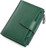 Compact Genuine Leather Multi-Pocket Wallet
