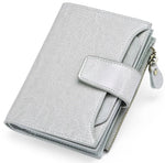 Compact Genuine Leather Multi-Pocket Wallet