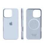 Soft Surface Silicone Case Compatible with MagSafe for Smartphones