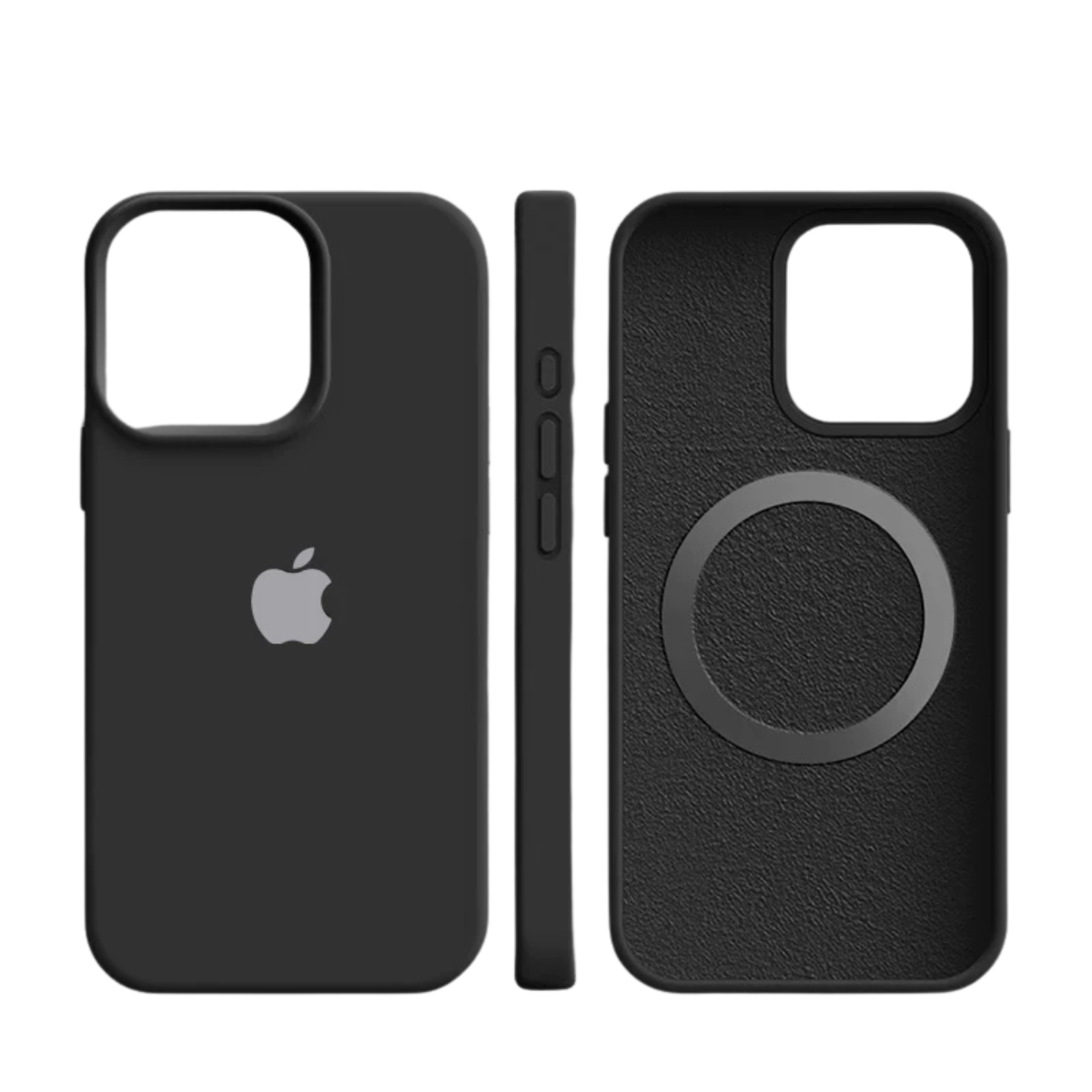 Soft Surface Silicone Case Compatible with MagSafe for Smartphones