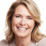 Dental Prosthesis with White Dental Lenses