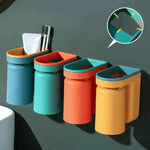 Drill-Free Mountable Toothbrush Wall Holder