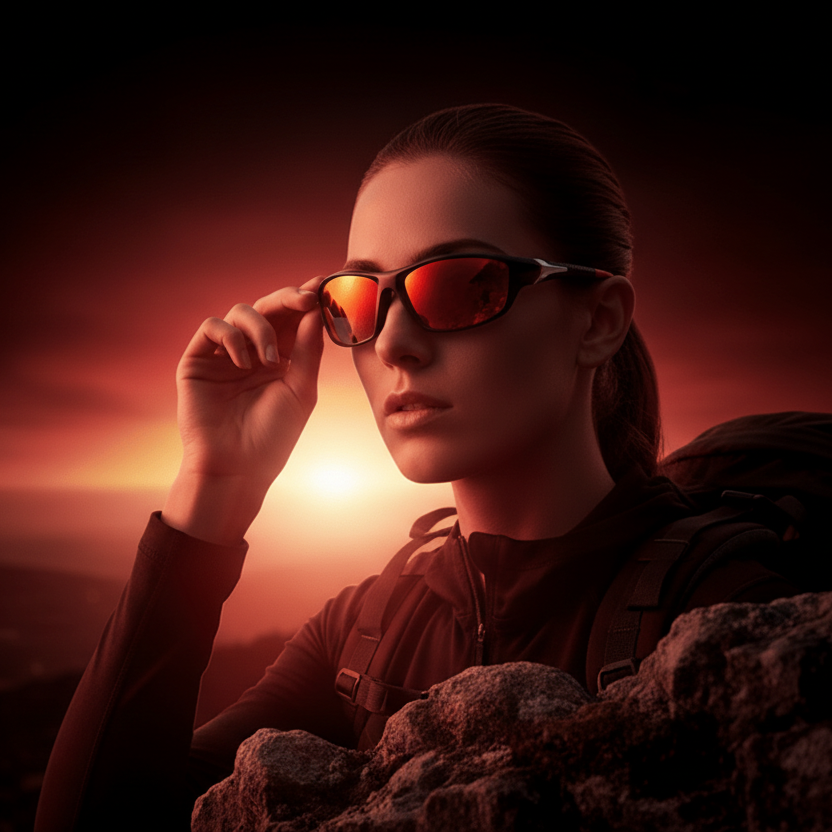 Sport Sunglasses with Polarized Lenses and UV400 Protection