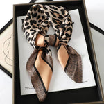 Silk Charm Plaid Scarf