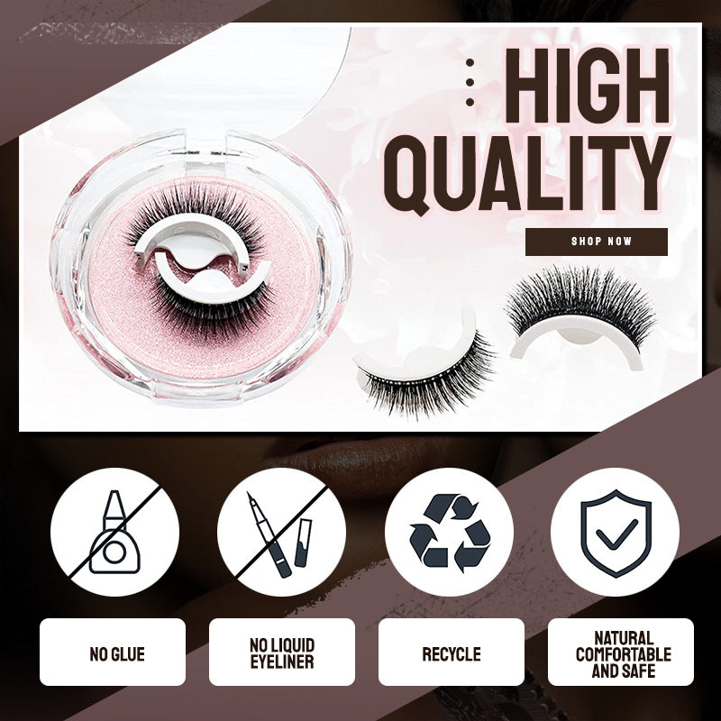 Self-Adhesive Lashes for Instant Natural Volume | Buy 1 Get 1 FREE