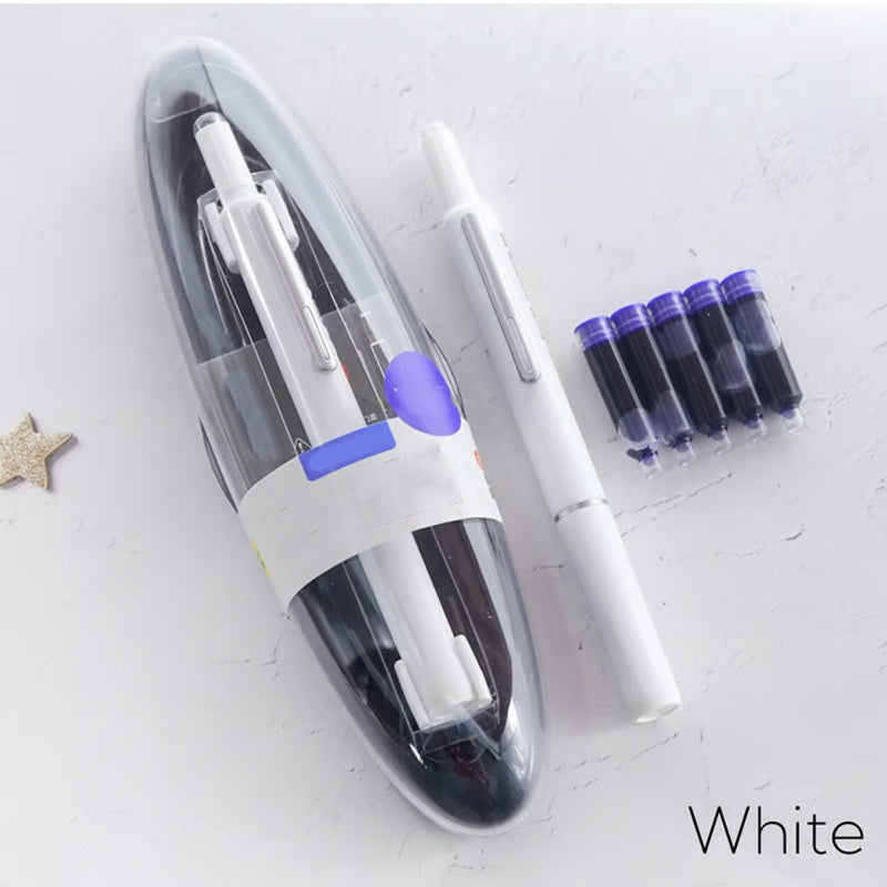 Retractable Fountain Pen with Smooth Writing Comfort | Buy 1 Get 1 FREE