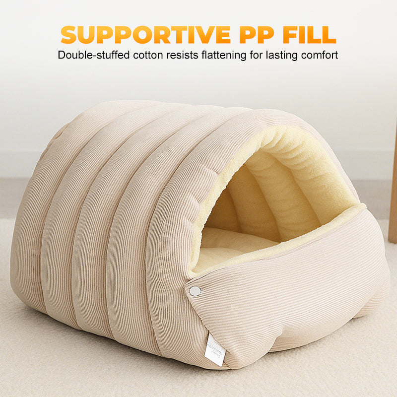 Cozy Deluxe Pet Cave | 50% DISCOUNT