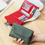 Compact RFID Leather Wallet | 50% DISCOUNT