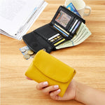 Compact RFID Leather Wallet | 50% DISCOUNT