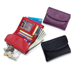 Compact RFID Leather Wallet | 50% DISCOUNT