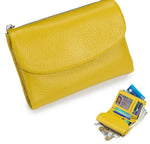 Compact RFID Leather Wallet | 50% DISCOUNT