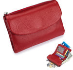 Compact RFID Leather Wallet | 50% DISCOUNT