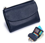 Compact RFID Leather Wallet | 50% DISCOUNT