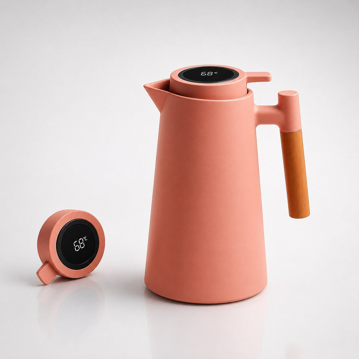 Thermos Flask with Temperature Display