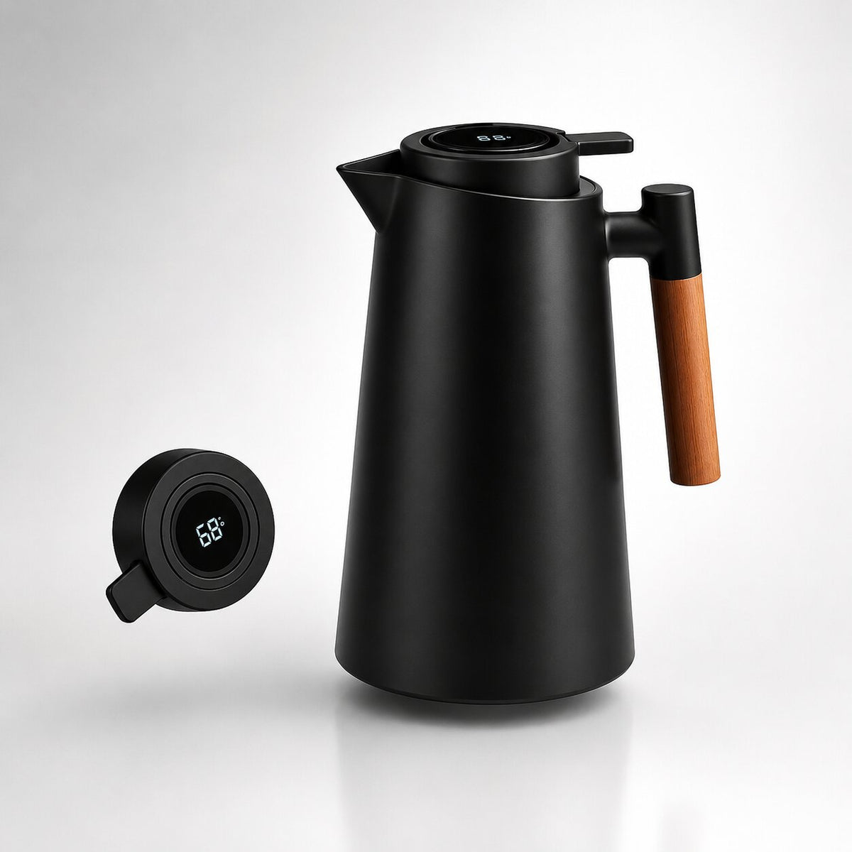 Thermos Flask with Temperature Display