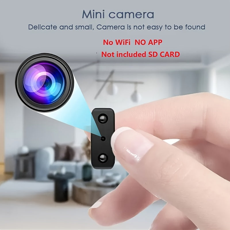 Compact Mini Camera - Full HD | Night Vision & Motion Detection