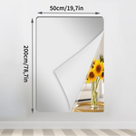 Flexible Unbreakable Mirror Sheet - Safe and Durable