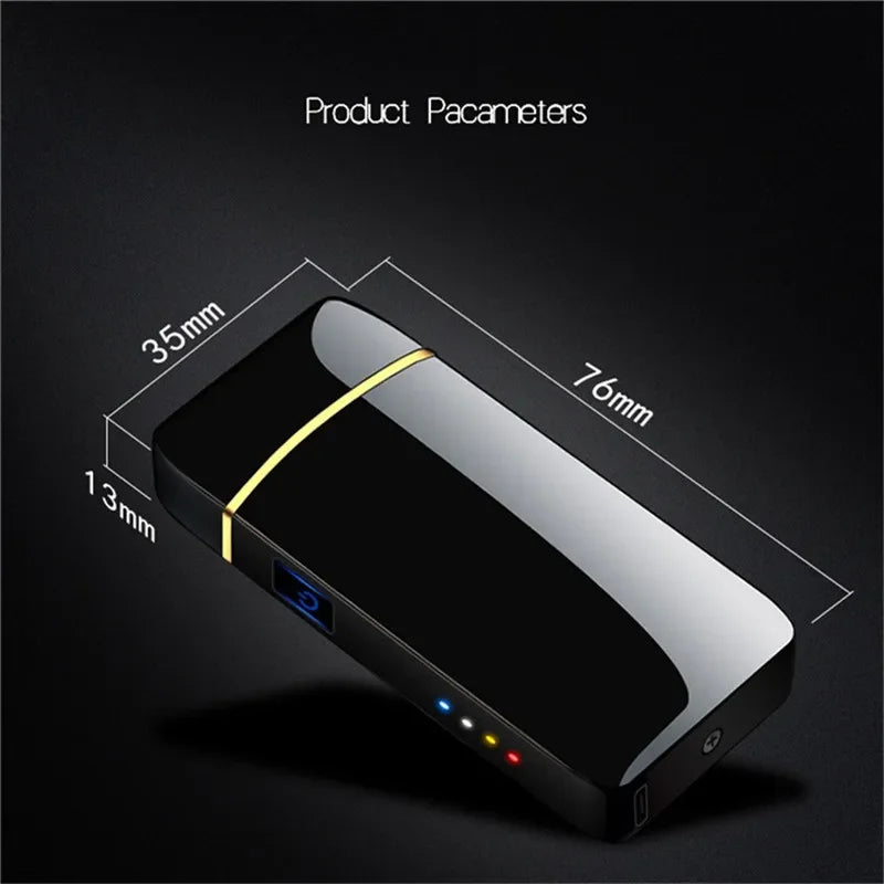 USB Rechargeable Plasma Lighters – Windproof Flame