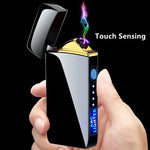 USB Rechargeable Plasma Lighters – Windproof Flame