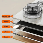 Wall Mounted Suction Cup Spice Rack for Kitchen